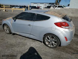 2016 Hyundai Veloster with VIN KMHTC6AD7GU280426, listed as a Copart auction lot 77609894 with 0 mi miles and Salvage Title. Bid and sale history available at carsss.com. Image 2.