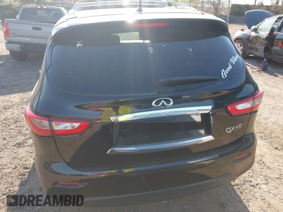 2015 Infiniti QX60 with VIN 5N1AL0MM0FC546745, listed as a IAAI auction lot 42097316 with 181,814 mi miles. Bid and sale history available at carsss.com. Image 16.