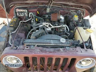 2002 Jeep Wrangler X with VIN 1J4FA39SX2P732881, listed as a Copart auction lot 64451185 with Not provided miles and Clean title. Bid and sale history available at DreamBid. Image 12.
