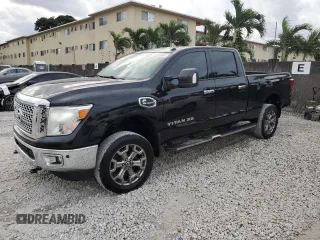 2017 Nissan Titan XD SV with VIN 1N6BA1F4XHN565096, listed as a Copart auction lot 78181084 with 166,176 mi miles and Clean Title. Bid and sale history available at carsss.com. Image 1.