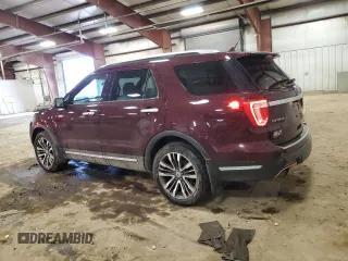 2018 Ford Explorer Platinum with VIN 1FM5K8HT7JGC04800, listed as a Copart auction lot 50972465 with 91,942 mi miles and Clean Title. Bid and sale history available at carsss.com. Image 2.