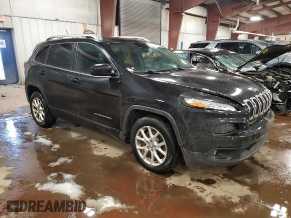 2014 Jeep Cherokee Latitude with VIN 1C4PJLCB6EW275094, listed as a Copart auction lot 45627785 with 169,391 mi miles and Salvage Title. Bid and sale history available at carsss.com. Image 4.