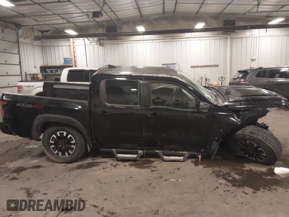 2024 Nissan Frontier SV with VIN 1N6ED1EK7RN611313, listed as a IAAI auction lot 41617892 with 4,425 mi miles and . Bid and sale history available at DreamBid. Image 14.