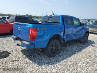 2023 Ford Ranger XL with VIN 1FTER4FH6PLE35274, listed as a Copart auction lot 67040964 with 18,639 mi miles and Salvage Title. Bid and sale history available at carsss.com. Image 3.