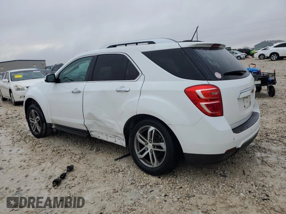 2016 Chevrolet Equinox LTZ with VIN 2GNALDEK2G1172937, listed as a Copart auction lot 44773705 with 58,196 mi miles and Salvage Title. Bid and sale history available at carsss.com. Image 2.