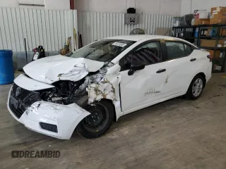 2020 Nissan Versa S z VIN 3N1CN8DV8LL879311, wystawiony jako Copart lot #56574565 z przebiegiem 54 527 mil mil oraz Szkoda całkowita • Salvage title. Historia ofert i sprzedaży dostępna na DreamBid. Obrazek 1.