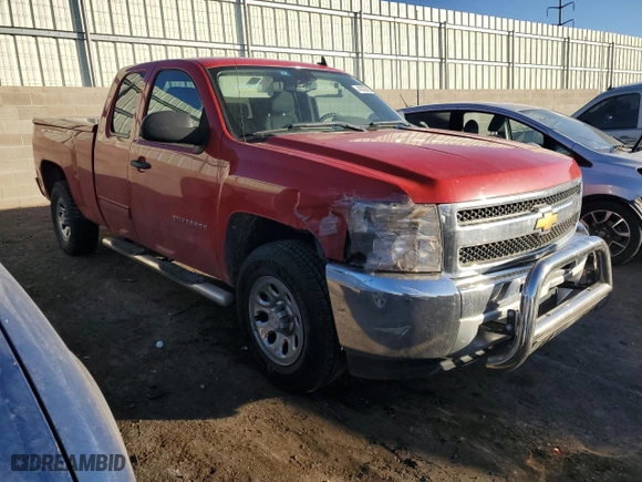 2012 Chevrolet Silverado 1500 LS with VIN 1GCRCREA1CZ243322, listed as a Copart auction lot 43333535 with 186,164 mi miles and Clean Title. Bid and sale history available at carsss.com. Image 4.