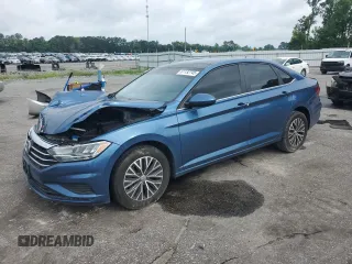 2020 Volkswagen Jetta S with VIN 3VWCB7BU9LM004109, listed as a Copart auction lot 61132745 with 89,276 mi miles and Salvage title. Bid and sale history available at DreamBid. Image 1.