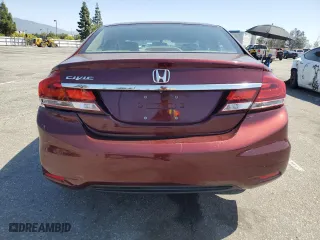 2015 Honda Civic Sedan LX with VIN 2HGFB2F5XFH543574, listed as a Copart auction lot 52399845 with 117,897 mi miles and Salvage Title. Bid and sale history available at carsss.com. Image 6.