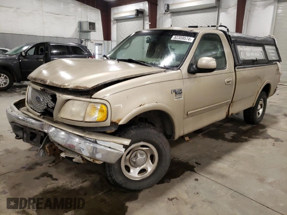 1999 Ford F-150 z VIN 1FTRF18W5XKB44503, wystawiony jako Copart lot #82359574 z przebiegiem 272 265 mil mil oraz Szkoda całkowita • Salvage title. Historia ofert i sprzedaży dostępna na DreamBid. Obrazek 1.