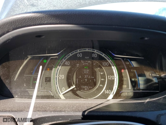 2014 Honda Accord Hybrid Touring with VIN 1HGCR6F74EA007868, listed as a Copart auction lot 46303505 with 156,686 mi miles and Clean Title. Bid and sale history available at carsss.com. Image 9.