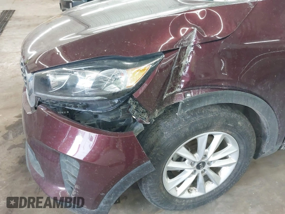 2019 Kia Sorento S V6 with VIN 5XYPGDA56KG483373, listed as a IAAI auction lot 41680817 with 91,970 mi miles. Bid and sale history available at carsss.com. Image 6.
