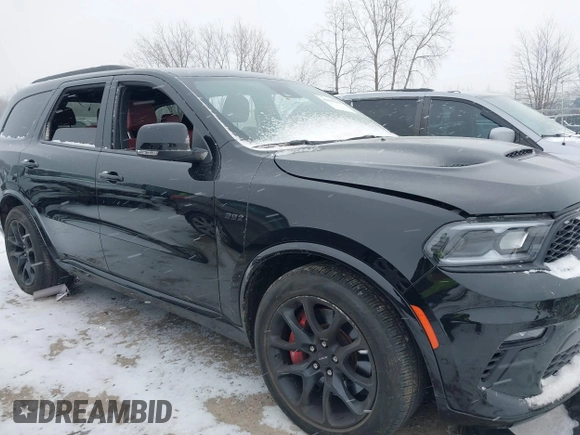 2023 Dodge Durango SRT 392 Premium with VIN 1C4SDJGJXPC681939, listed as a IAAI auction lot 41015100 with 12,562 mi miles and . Bid and sale history available at DreamBid. Image 13.