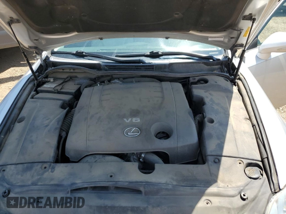 2010 Lexus IS 250 with VIN JTHCF5C28A5039010, listed as a Copart auction lot 62735825 with 256,061 mi miles and Clean title. Bid and sale history available at DreamBid. Image 11.