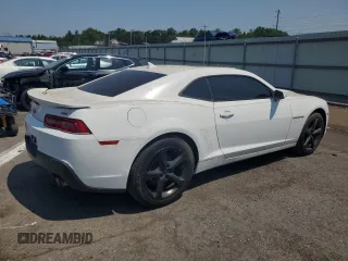 2014 Chevrolet Camaro LT with VIN 2G1FC1E38E9247105, listed as a Copart auction lot 60249125 with 138,495 mi miles and Salvage title. Bid and sale history available at DreamBid. Image 3.