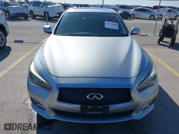 2017 Infiniti Q50 Premium with VIN JN1EV7AP2HM737039, listed as a IAAI auction lot 41637808 with 120,217 mi miles and . Bid and sale history available at DreamBid. Image 6.
