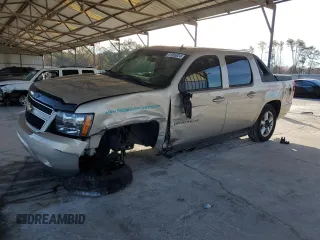 2007 Chevrolet Avalanche LT w/2LT with VIN 3GNEC12J47G272346, listed as a Copart auction lot 81965824 with 162,757 mi miles and Salvage Title. Bid and sale history available at carsss.com. Image 1.