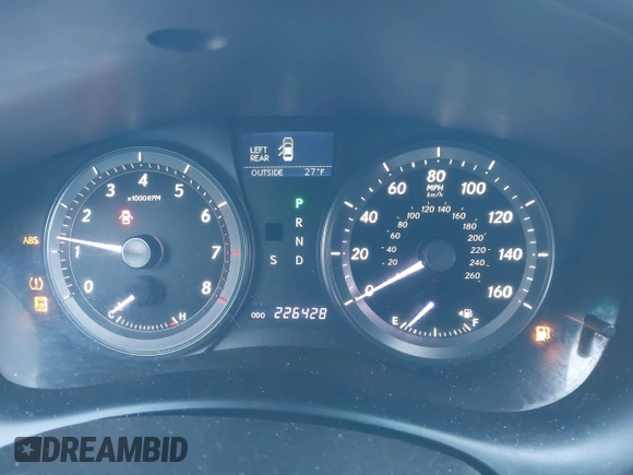 2010 Lexus ES 330 with VIN JTHBK1EG5A2403295, listed as a IAAI auction lot 41374180 with 226,428 mi miles and . Bid and sale history available at DreamBid. Image 7.