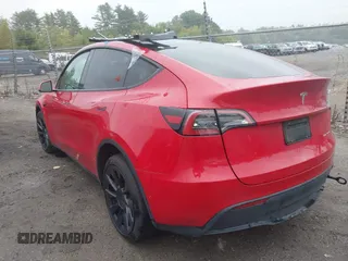 2023 Tesla Model Y Long Range with VIN 7SAYGAEE5PF685474, listed as a IAAI auction lot 40348773 with 26,605 mi miles and . Bid and sale history available at DreamBid. Image 14.