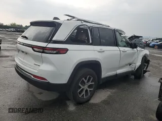 2023 Jeep Grand Cherokee Limited with VIN 1C4RJHBG8PC580782, listed as a Copart auction lot 59262215 with Not provided miles and Salvage title. Bid and sale history available at DreamBid. Image 3.