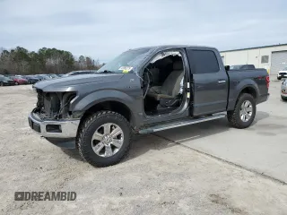 2018 Ford F-150 XL with VIN 1FTEW1EG1JFA92296, listed as a Copart auction lot 45866275 with 165,015 mi miles and Clean Title. Bid and sale history available at carsss.com. Image 1.
