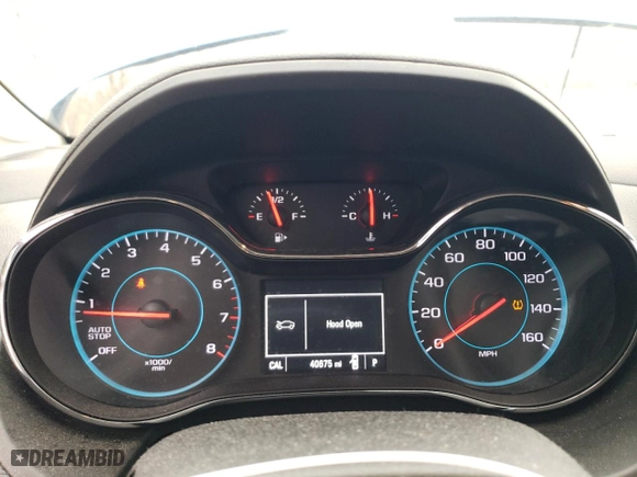 2018 Chevrolet Cruze LT with VIN 1G1BE5SM0J7160579, listed as a Copart auction lot 52565595 with 40,675 mi miles and Salvage Title. Bid and sale history available at carsss.com. Image 9.