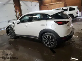 2019 Mazda CX-3 Grand Touring with VIN JM1DKFD76K0408432, listed as a Copart auction lot 71517074 with 0 mi miles and Salvage Title. Bid and sale history available at carsss.com. Image 2.