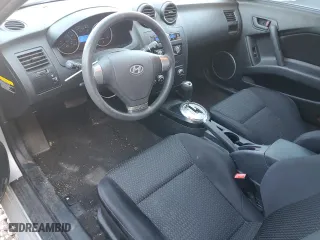 2008 Hyundai Tiburon GS with VIN KMHHM66D48U285161, listed as a Copart auction lot 44455035 with 43,780 mi miles and Salvage Title. Bid and sale history available at carsss.com. Image 8.