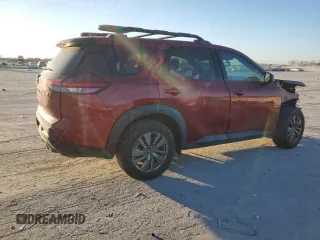 2022 Nissan Pathfinder SV with VIN 5N1DR3BB4NC245439, listed as a Copart auction lot 46955135 with Not provided miles and Salvage title. Bid and sale history available at DreamBid. Image 3.