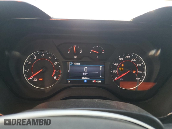 2020 Chevrolet Camaro 1LT with VIN 1G1FB1RS5L0150200, listed as a Copart auction lot 49399125 with 89,480 mi miles and Salvage Title. Bid and sale history available at DreamBid. Image 9.