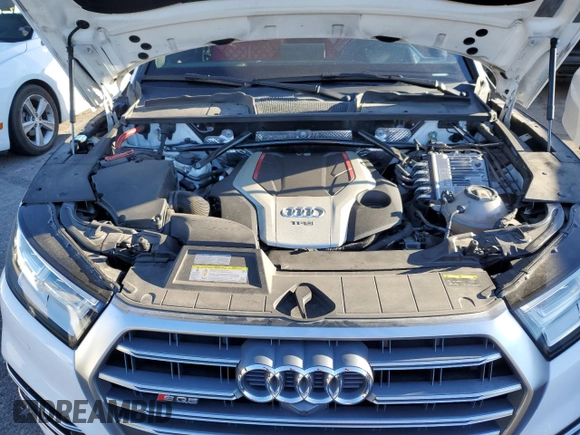 2018 Audi SQ5 Prestige with VIN WA1C4AFYXJ2104340, listed as a Copart auction lot 82862384 with 57,521 mi miles and Salvage Title. Bid and sale history available at DreamBid. Image 12.
