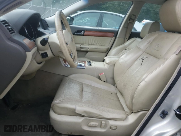 2007 Infiniti M x с VIN JNKAY01F17M455196, выставлен на аукционе Copart как лот 62680705 с пробегом Не указан миль и Списание • Salvage title. История ставок и продаж доступна на DreamBid. Изображение 7.