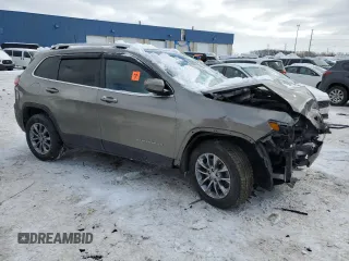 2021 Jeep Cherokee Latitude Lux with VIN 1C4PJMMX8MD149796, listed as a Copart auction lot 45959345 with Not Provided miles and Non Repairable. Bid and sale history available at carsss.com. Image 4.