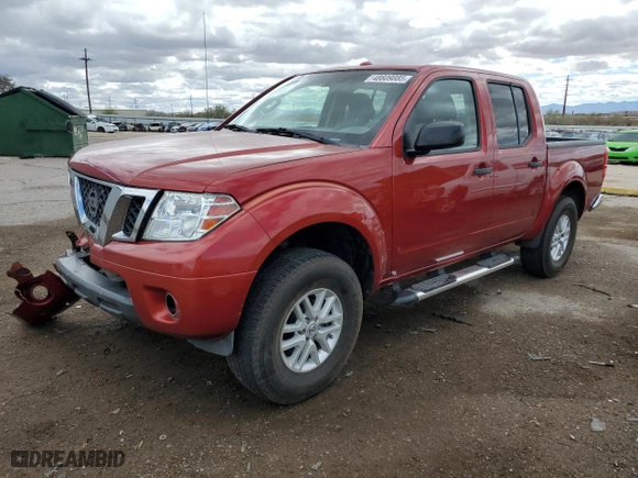 2014 Nissan Frontier S with VIN 1N6AD0ER3EN755781, listed as a Copart auction lot 48609885 with 123,066 mi miles and Salvage Title. Bid and sale history available at carsss.com. Image 1.