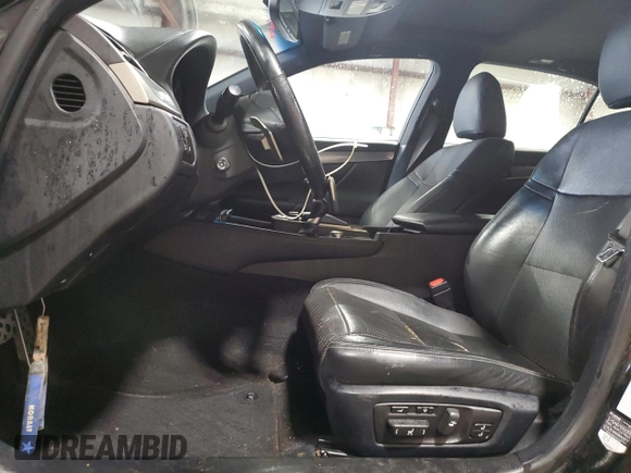 2015 Lexus GS 350 with VIN JTHCE1BL9FA007381, listed as a Copart auction lot 56608265 with 60,452 mi miles and Salvage title. Bid and sale history available at DreamBid. Image 7.