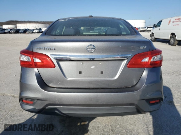2017 Nissan Sentra SV with VIN 3N1AB7AP4HY325077, listed as a Copart auction lot 47930565 with 105,347 mi miles and Salvage Title. Bid and sale history available at carsss.com. Image 6.