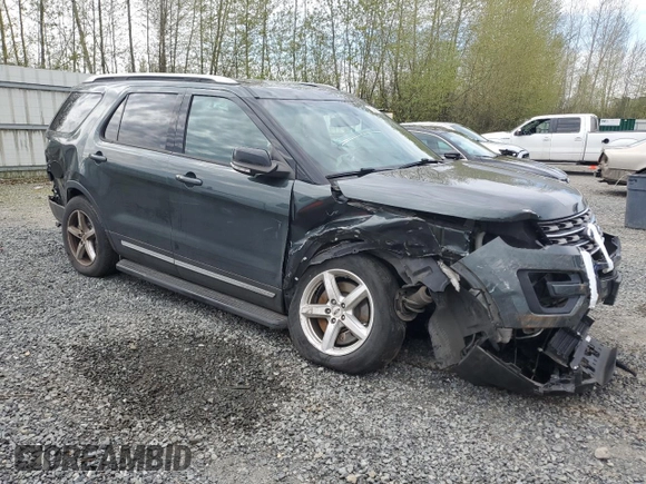 2016 Ford Explorer XLT with VIN 1FM5K8D82GGA21167, listed as a Copart auction lot 52586735 with 114,724 mi miles and Salvage Title. Bid and sale history available at DreamBid. Image 4.