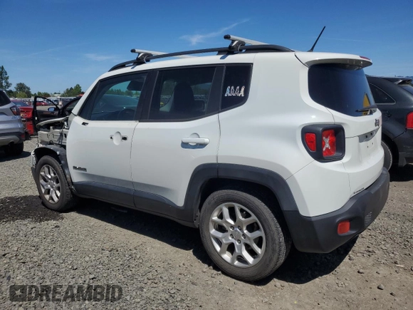 2017 Jeep Renegade Altitude with VIN ZACCJABB5HPE42535, listed as a Copart auction lot 55996775 with 66,379 mi miles and Salvage title. Bid and sale history available at DreamBid. Image 2.