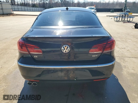 2014 Volkswagen CC R-Line with VIN WVWBP7AN0EE502086, listed as a Copart auction lot 44571045 with 61,607 mi miles and Clean Title. Bid and sale history available at carsss.com. Image 6.