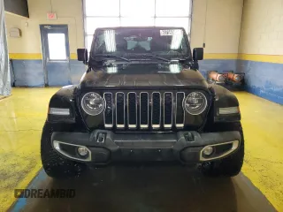 2021 Jeep Wrangler Unlimited Sahara with VIN 1C4JJXP60MW708191, listed as a Copart auction lot 60759345 with 24,610 mi miles and Clean title. Bid and sale history available at DreamBid. Image 5.