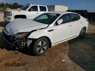 2013 Kia Optima Hybrid LX with VIN KNAGM4AD4D5058162, listed as a Copart auction lot 71489384 with 86,981 mi miles and Salvage Title. Bid and sale history available at carsss.com. Image 1.