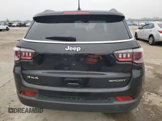 2021 Jeep Compass Sport с VIN 3C4NJDAB5MT599030, выставлен на аукционе Copart как лот 59960875 с пробегом 61 410 миль миль и Чистый • Clean title. История ставок и продаж доступна на DreamBid. Изображение 6.