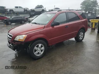 2009 Kia Sorento LX with VIN KNDJD735495866440, listed as a Copart auction lot 55675135 with 215,497 mi miles and Salvage title. Bid and sale history available at DreamBid. Image 1.