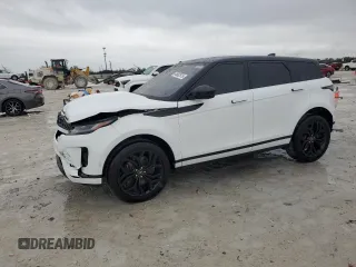 2021 Land Rover Range Rover Evoque S with VIN SALZJ2FX6MH150666, listed as a Copart auction lot 45682575 with 44,044 mi miles and Salvage Title. Bid and sale history available at DreamBid. Image 1.