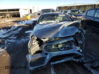 2017 Mercedes-Benz C 43 AMG with VIN WDDWJ6EB7HF514883, listed as a Copart auction lot 87246414 with 53,820 mi miles and Salvage Title. Bid and sale history available at carsss.com. Image 5.
