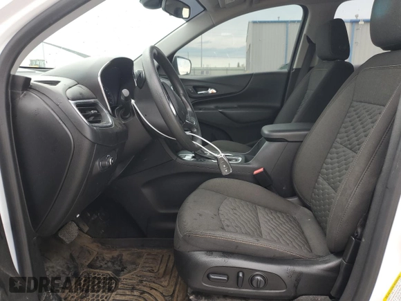 2021 Chevrolet Equinox LT with VIN 2GNAXUEV5M6124913, listed as a Copart auction lot 58450615 with 97,415 mi miles and Salvage title. Bid and sale history available at DreamBid. Image 7.
