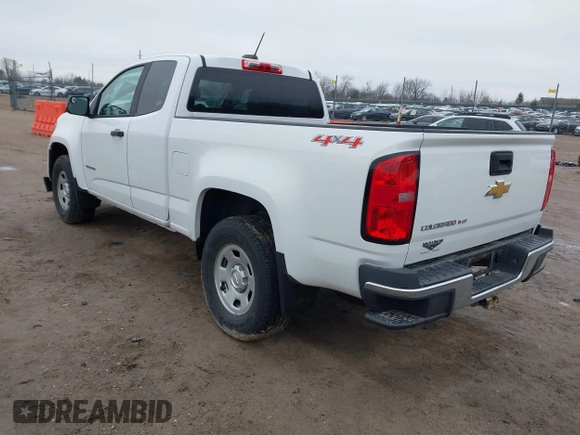 2018 Chevrolet Colorado 4WD Work Truck with VIN 1GCHTBEN2J1180023, listed as a IAAI auction lot 42002073 with 78,200 mi miles and . Bid and sale history available at DreamBid. Image 3.