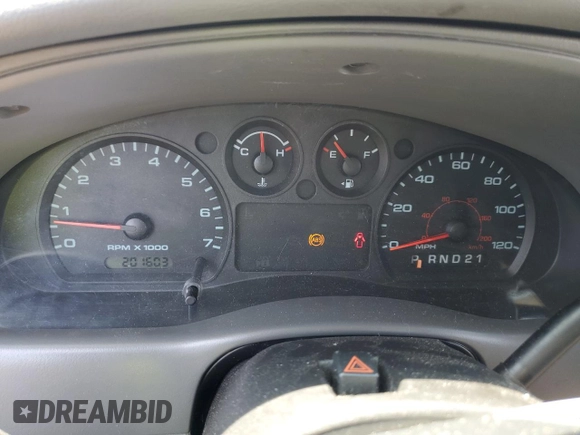 2004 Ford Ranger XL Fleet with VIN 1FTZR45E24PA01205, listed as a Copart auction lot 61978125 with 201,603 mi miles and Salvage title. Bid and sale history available at DreamBid. Image 9.
