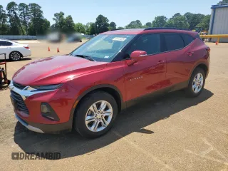 2020 Chevrolet Blazer LT z VIN 3GNKBCRS1LS644300, wystawiony jako Copart lot #56741825 z przebiegiem 125 150 mil mil oraz Czysty tytuł • Clean title. Historia ofert i sprzedaży dostępna na DreamBid. Obrazek 1.
