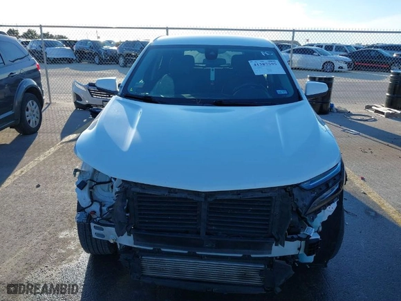 2022 Chevrolet Equinox LT with VIN 2GNAXKEV9N6104136, listed as a IAAI auction lot 41387595 with 76,209 mi miles. Bid and sale history available at carsss.com. Image 13.